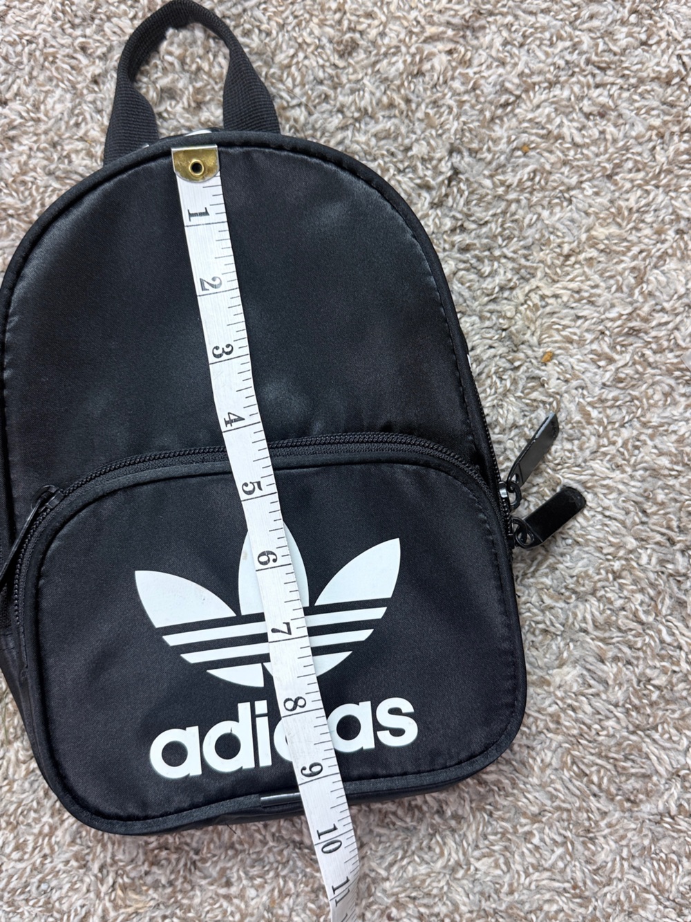 adidas Black Mini Backack - Picture 4 of 5
